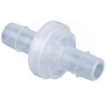 Egyutas PVC Visszacsapó szelep 8mm