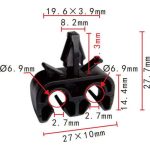 Patent Cső és Vezetékrögzítő 90469-07012