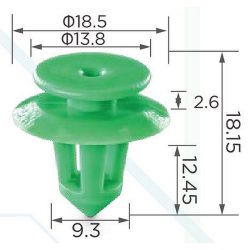 Patent kárpit díszléc burkolat DEL1220