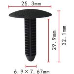 Patent rögzítő E9S-6302354-ACW