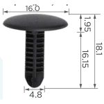   Tesla Model S Model X Csomagtartó kárpit rögzítő patent 101091900A