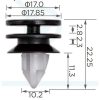 Tesla Model 3 2016- Csomagtartó kárpit rögzítő patent 114276600A