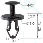 Tesla Model X Cadillac Escalade Motor alatti burkolat rögzítő patent