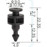 Mercedes Hátsó lámpa rögzítő patent A0008208164